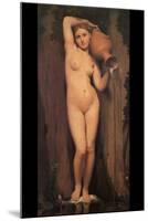 La Source; Nude with Pitcher-Jean-Auguste-Dominique Ingres-Mounted Art Print