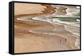 La Spiaggia-Massimo Della Latta-Framed Stretched Canvas