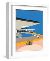 La Stahl House-Rosi Feist-Framed Giclee Print