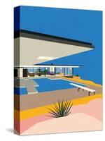 La Stahl House-Rosi Feist-Stretched Canvas