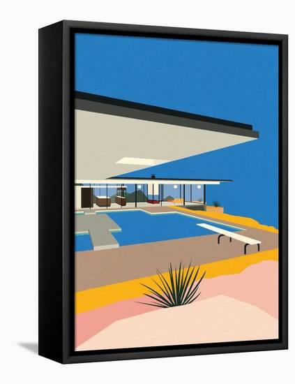 La Stahl House-Rosi Feist-Framed Stretched Canvas