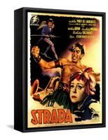 La Strada, 1954-null-Framed Stretched Canvas