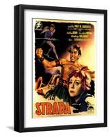 La Strada, 1954-null-Framed Giclee Print