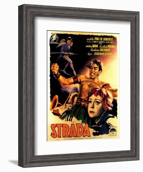 La Strada, 1954-null-Framed Giclee Print