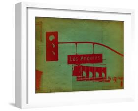 La Street Light-NaxArt-Framed Art Print
