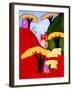 La subida por semejante loma, 1998, (oil on linen)-Cristina Rodriguez-Framed Giclee Print