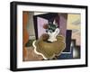 La table Louis-Philippe-Roger de La Fresnaye-Framed Giclee Print