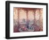 La Table sous la Tonnelle-Henri Eugene Augustin Le Sidaner-Framed Giclee Print