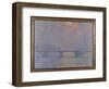 La Tamise à Charing-cross-Claude Monet-Framed Giclee Print