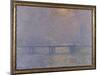 La Tamise à Charing-cross-Claude Monet-Mounted Giclee Print