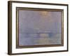 La Tamise à Charing-cross-Claude Monet-Framed Giclee Print