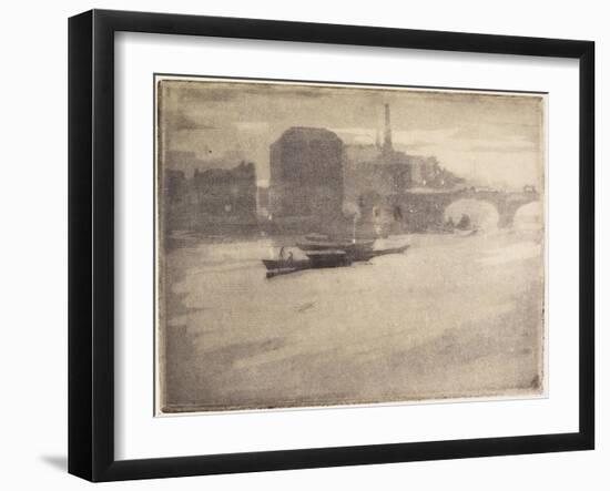 La Tamise (The Thames), 1894-Joseph Pennell-Framed Giclee Print