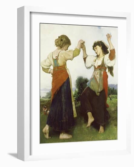 La Tarantella, 1879-Léon Jean Basile Perrault-Framed Giclee Print