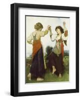 La Tarantella, 1879-Léon Jean Basile Perrault-Framed Giclee Print
