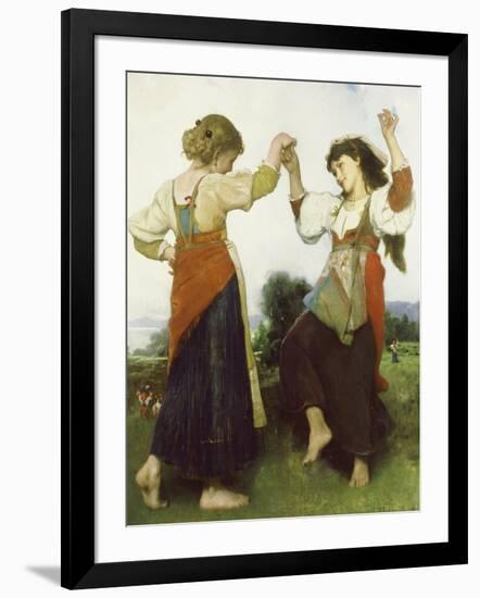 La Tarantella, 1879-Léon Jean Basile Perrault-Framed Giclee Print