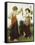 La Tarantella, 1879-Léon Jean Basile Perrault-Framed Stretched Canvas