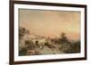 La Tarantella, Posilipo, Naples, C.1895-Franz Richard Unterberger-Framed Giclee Print