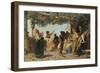 La Tarantella-Eduardo Dalbono-Framed Giclee Print