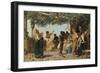 La Tarantella-Eduardo Dalbono-Framed Giclee Print