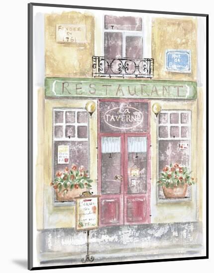 La Taverne-Jane Claire-Mounted Giclee Print