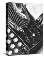 La Tecnica - the Typewriter of Julio Antonio Mella, Mexico City, 1928-Tina Modotti-Stretched Canvas