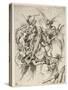 La Tentation de saint Antoine-Martin Schongauer-Stretched Canvas