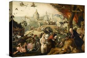 La tentation de saint Antoine-Pieter Huys-Stretched Canvas
