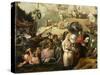 La tentation de saint Antoine-Pieter Huys-Stretched Canvas