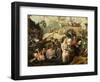 La tentation de saint Antoine-Pieter Huys-Framed Giclee Print