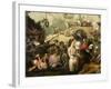 La tentation de saint Antoine-Pieter Huys-Framed Giclee Print