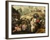 La tentation de saint Antoine-Pieter Huys-Framed Giclee Print