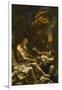 La tentation de Saint Antoine-Alessandro Magnasco-Framed Giclee Print