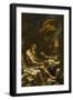 La tentation de Saint Antoine-Alessandro Magnasco-Framed Giclee Print