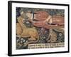 La tenture de Saint Etienne, pièce V : le martyre de saint Etienne-Colijn de Coter-Framed Giclee Print