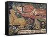 La tenture de Saint Etienne, pièce V : le martyre de saint Etienne-Colijn de Coter-Framed Stretched Canvas