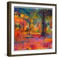 La Terrasse Du Jardin-Peter Graham-Framed Giclee Print