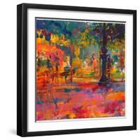 La Terrasse Du Jardin-Peter Graham-Framed Giclee Print