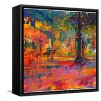 La Terrasse Du Jardin-Peter Graham-Framed Stretched Canvas