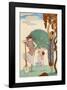 La Terre-Georges Barbier-Framed Art Print