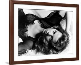 La Tete a l'envers TALL STORY by JoshuaLogan with Jane Fonda, 1960 (b/w photo)-null-Framed Photo