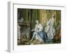 La Toilette, 1742-Francois Boucher-Framed Giclee Print