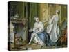 La Toilette, 1742-Francois Boucher-Stretched Canvas