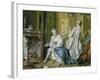 La Toilette, 1742-Francois Boucher-Framed Giclee Print