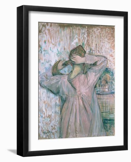 La Toilette, 1891-Henri de Toulouse-Lautrec-Framed Giclee Print