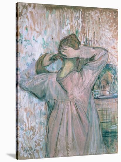 La Toilette, 1891-Henri de Toulouse-Lautrec-Stretched Canvas