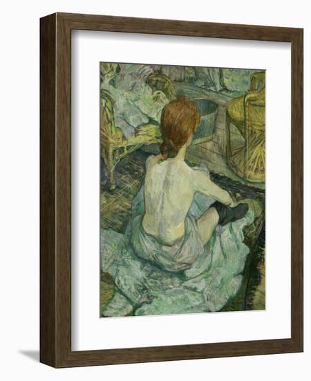 La Toilette, 1896-Henri de Toulouse-Lautrec-Framed Giclee Print