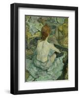 La Toilette, 1896-Henri de Toulouse-Lautrec-Framed Giclee Print