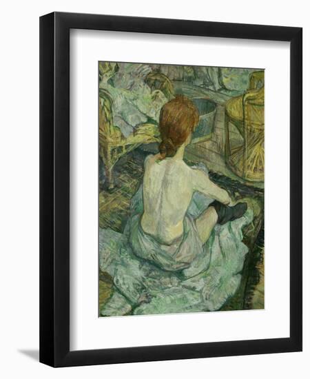 La Toilette, 1896-Henri de Toulouse-Lautrec-Framed Giclee Print