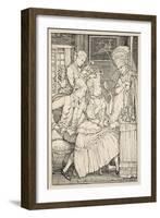 La Toilette, 1918-Konstantin Andreevic Somov-Framed Giclee Print