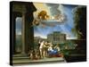 La toilette de Venus-Venus at her toilette, 1621 Painted for Duke Ferdinando Gonzaga.-Francesco Albani-Stretched Canvas